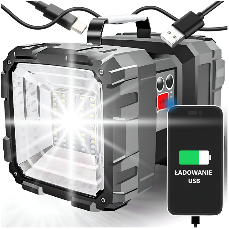 Įkraunamas LED prožektorius „Maxsell“, 1000 lm – nuotrauka 14