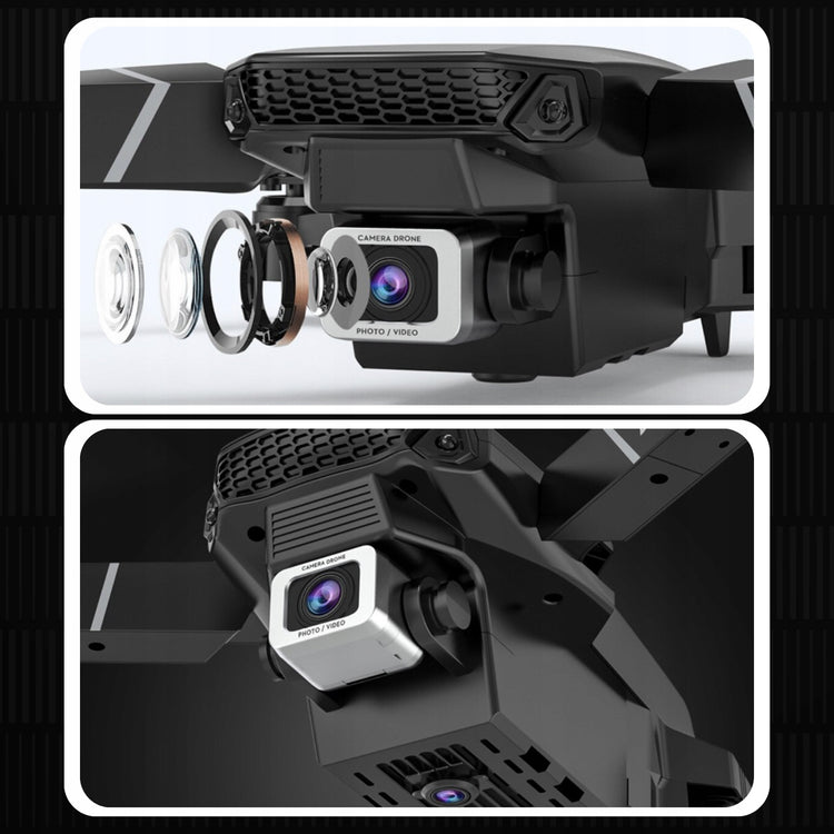 Dronas „E95 Pro“ su 2 Wi-Fi kameromis