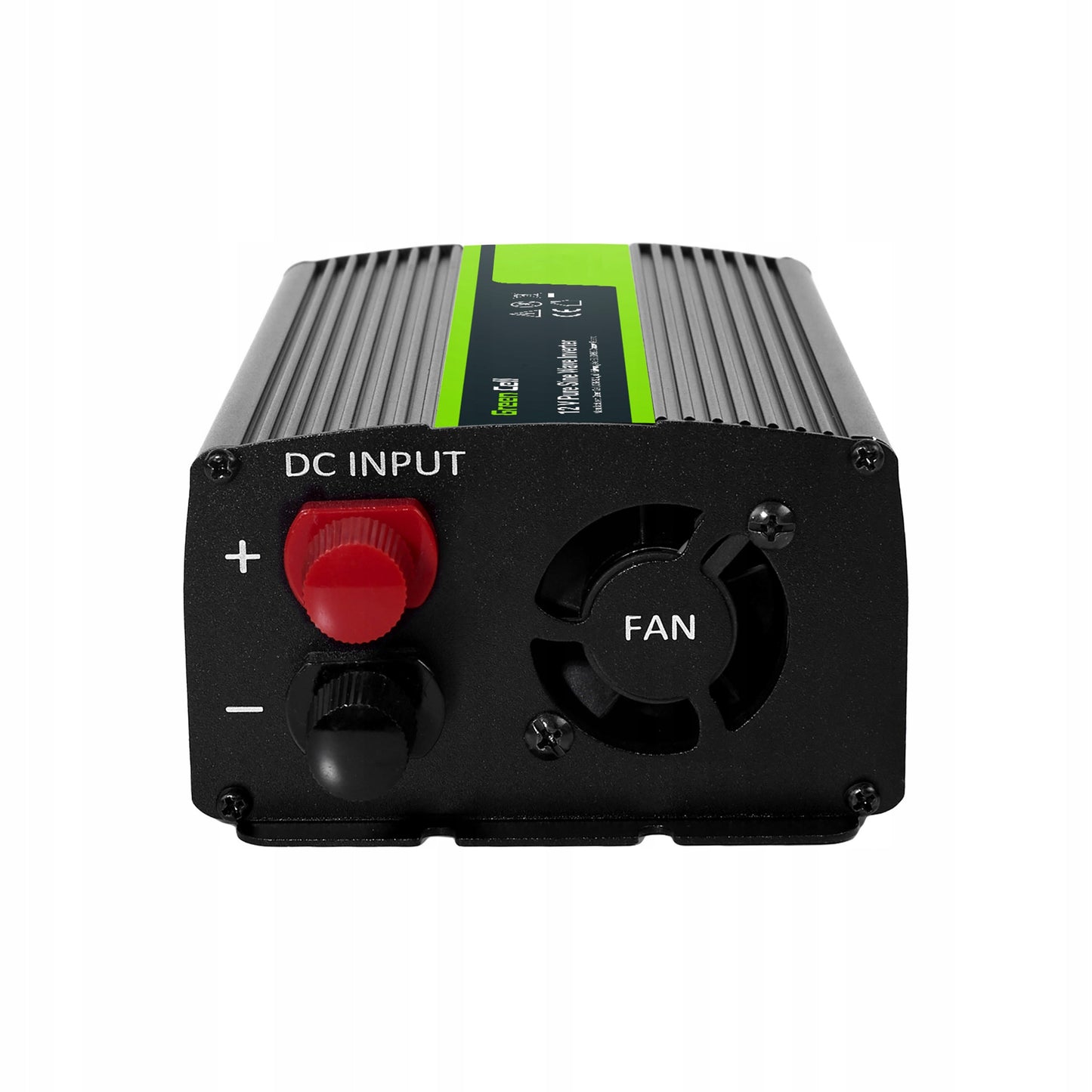 Automobilinis įtampos keitiklis (inverteris) 12v → 230v, 500w / 1000w, modifikuota sinuso banga, su USB – Green Cell