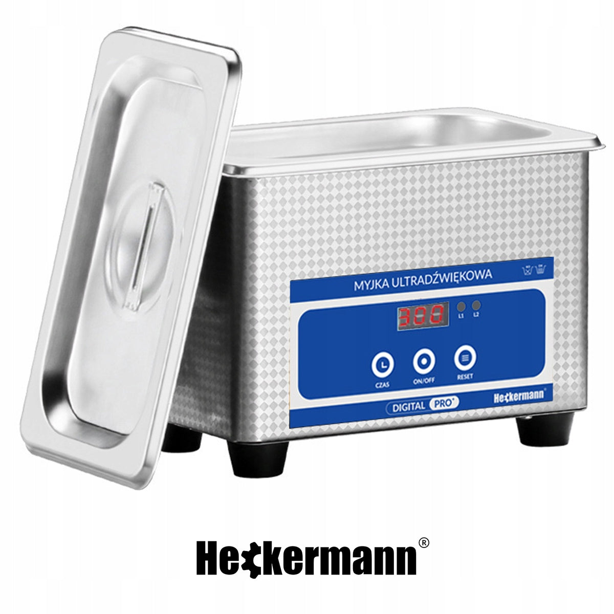 Ultragarsinė valymo vonelė Heckermann 0,8L – profesionaliam ir saugiam valymui namuose