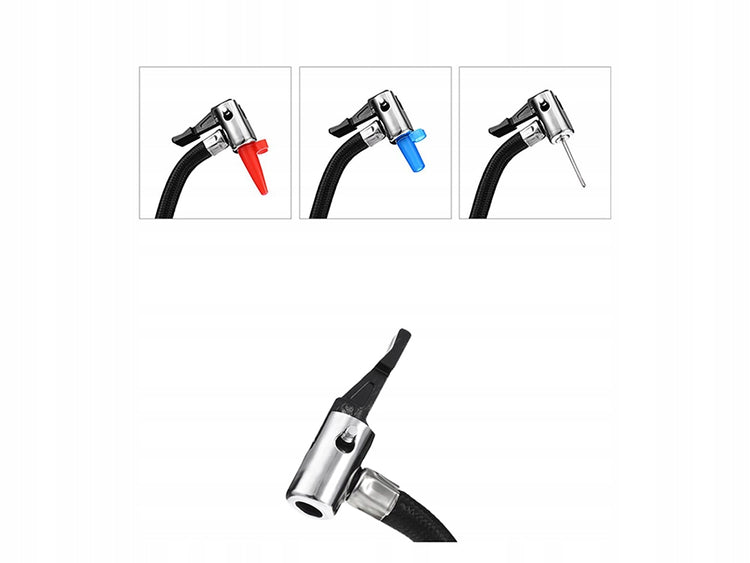 Automobilinis kompresorius su LCD ekranu, 12 V – nuotrauka 4