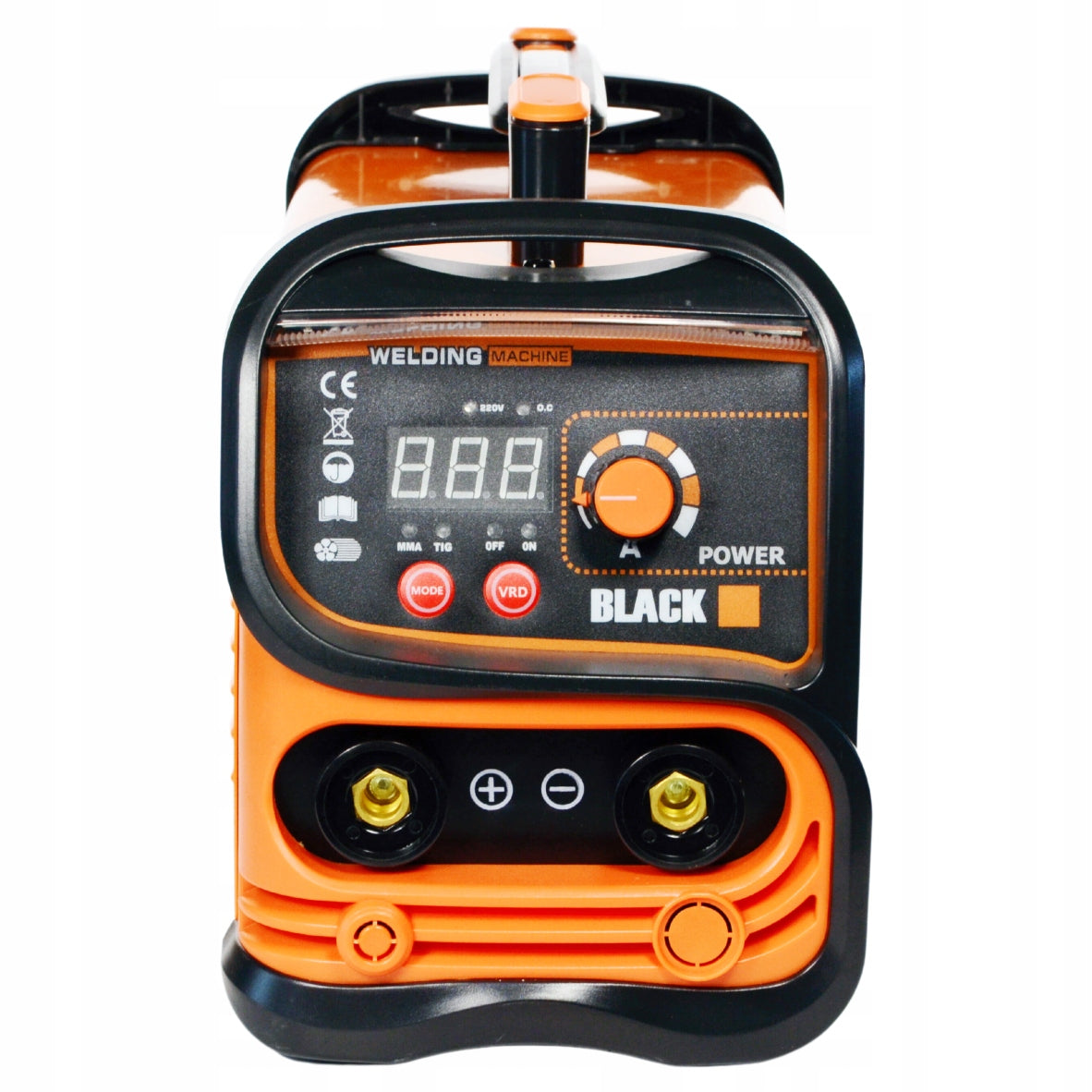 Inverterinis suvirinimo aparatas Black IGBT MMA / TIG LIFT 3IN1 – 250A, LCD, 230V