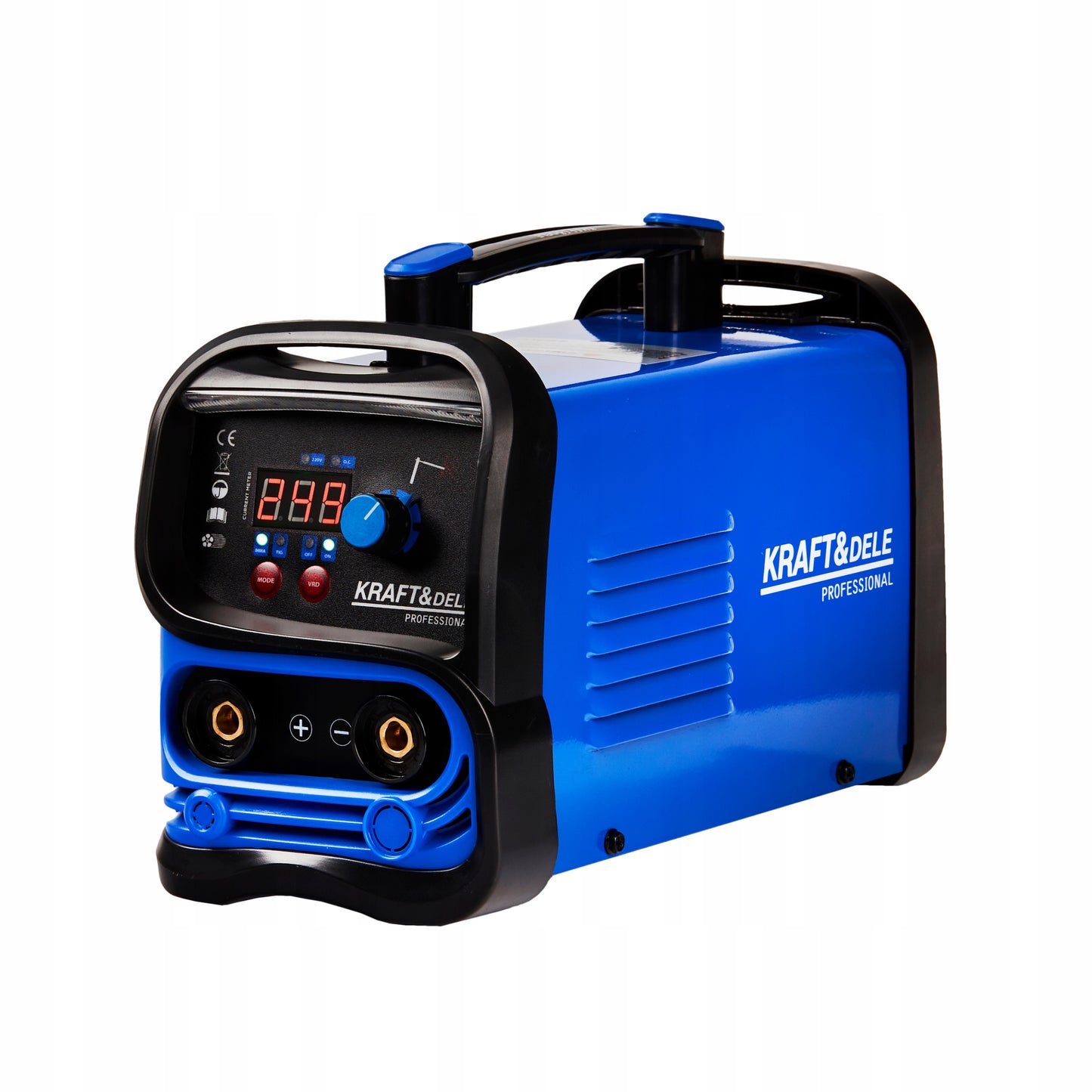 Inverterinis suvirinimo aparatas KRAFT&DELE KD1880 – 350A 3IN1 MMA, LIFT TIG, IGBT