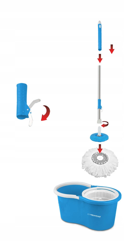 Šluotos ir kibiro rinkinys „Esperanza Perfect Clean“ – nuotrauka 5