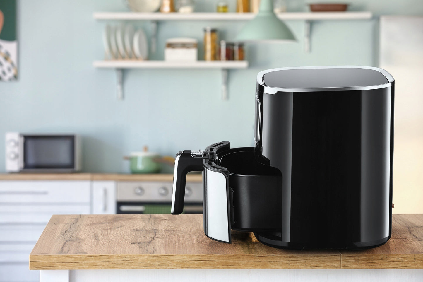 XXL 5l 1700w karšto oro gruzdintuvė su 6 programomis Transa TE-47