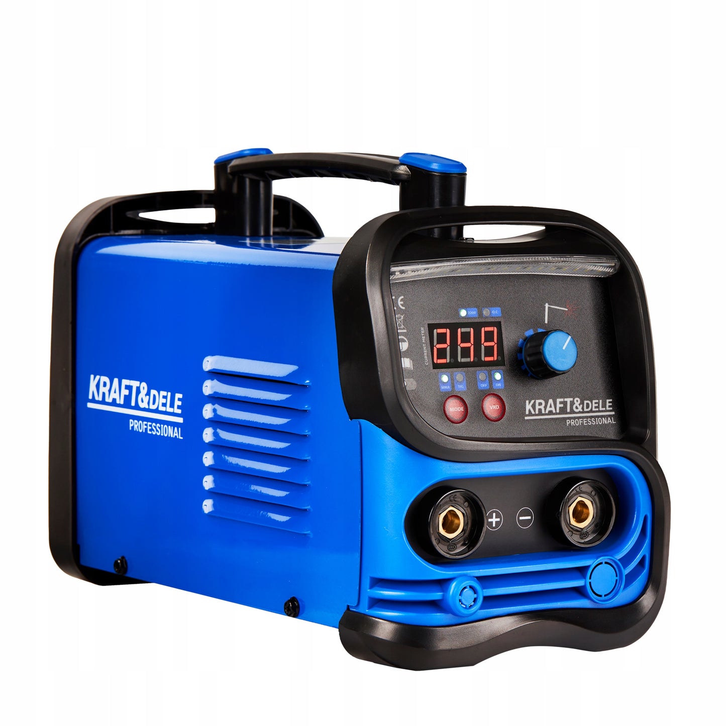 Inverterinis suvirinimo aparatas KRAFT&DELE KD1880 – 350A 3IN1 MMA, LIFT TIG, IGBT