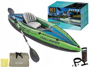 Pripučiama vienvietė baidarė – Intex Challenger K1