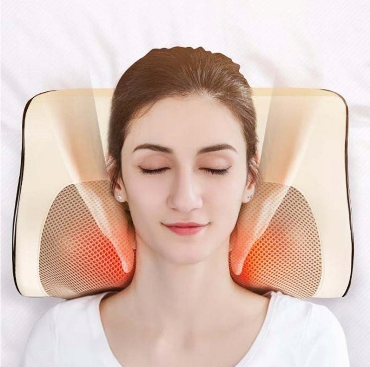 Shiatsu masažo pagalvė su šildymu