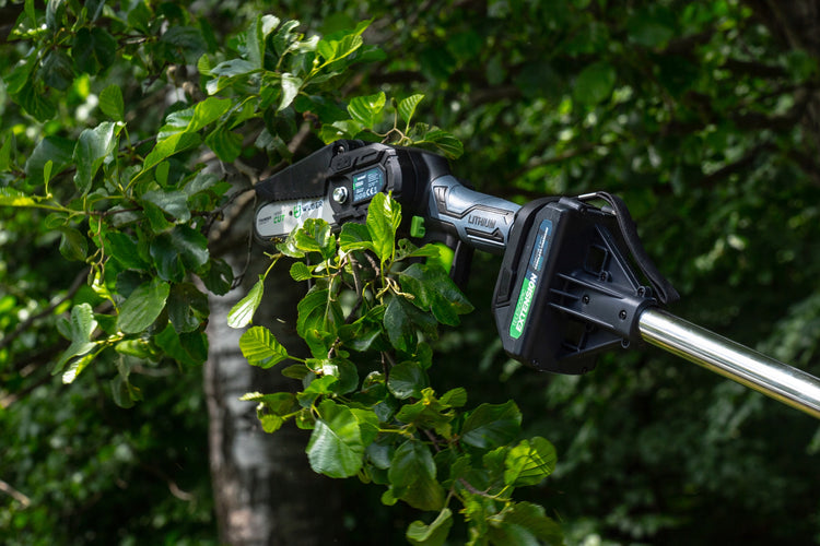 Akumuliatorinis šakų pjūklas „Wuber WR-CCS-21V“ – nuotrauka 14