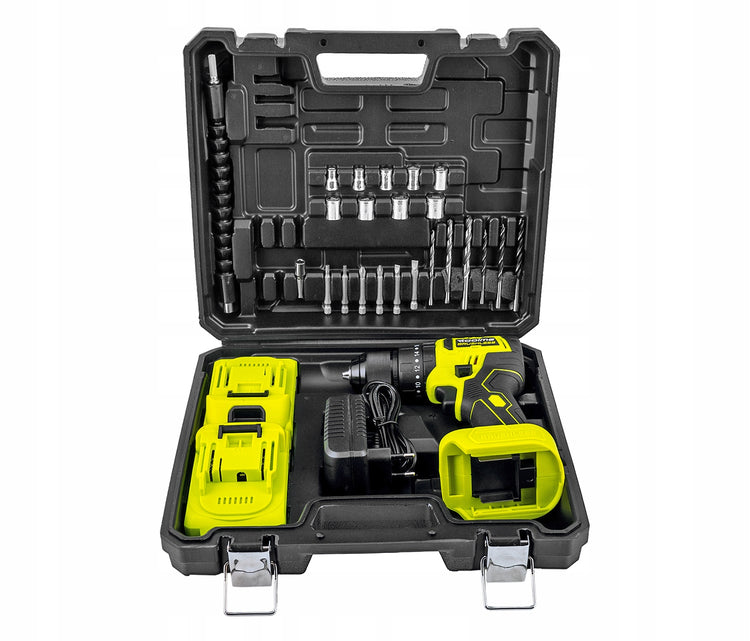 Smūginis gręžtuvas-suktuvas „Toolme TM030“, 2 akum. – nuotrauka 9