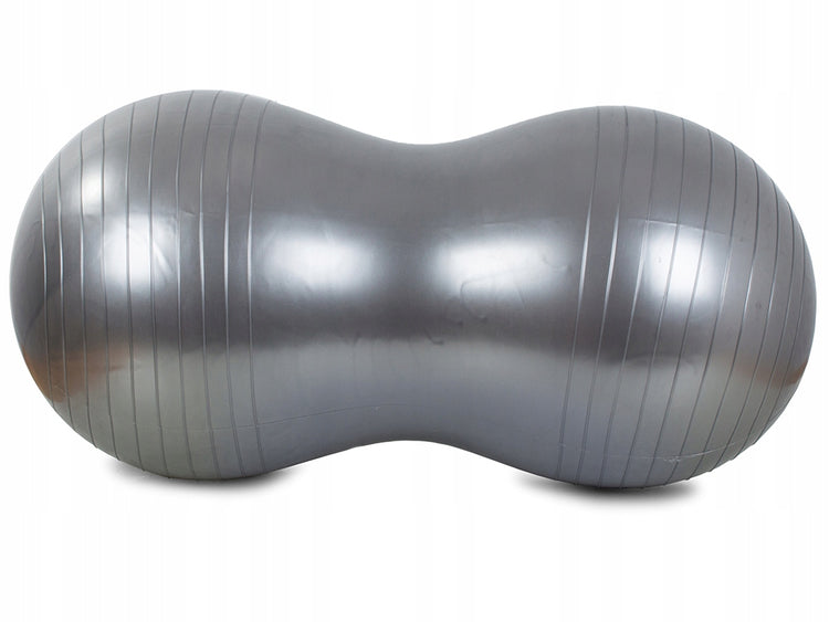 Dvigubas gimnastikos kamuolys su pompa, 40 cm – nuotrauka 2
