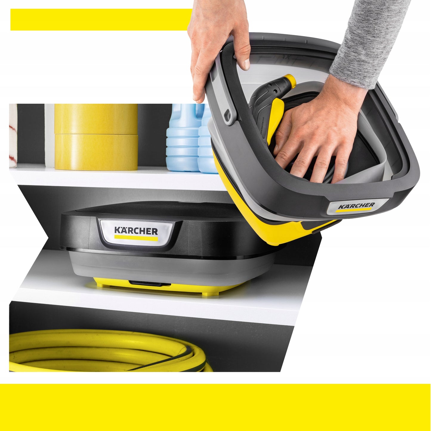 Nešiojamas sulankstomas akumuliatorinis plovimo įrenginys Karcher OC 3 Foldable