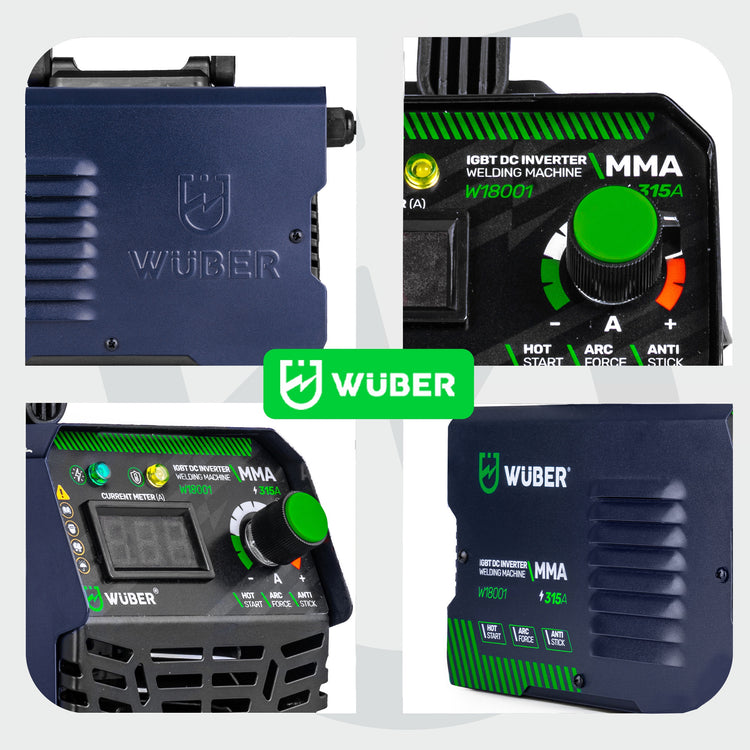 Suvirinimo aparatas „Wuber“, MMA, 20–315 A – nuotrauka 12