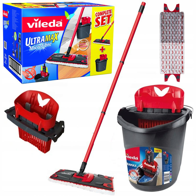 Grindų valymo rinkinys „Vileda Ultramax“, 2 viename – nuotrauka 15