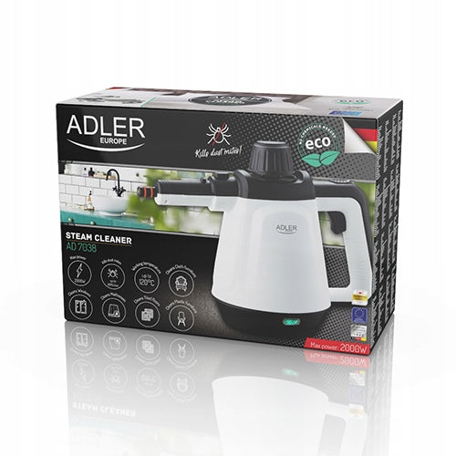 Daugiafunkcis garinis valytuvas Adler AD 7038 2000 W su 13 priedų