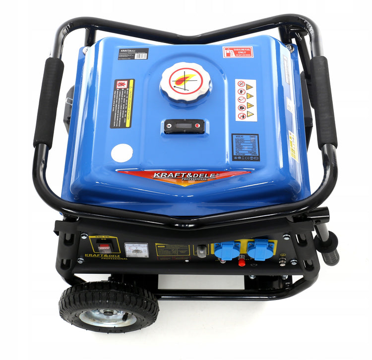 Benzininis generatorius „Kraft&Dele KD142“, 2,8 kW – nuotrauka 13