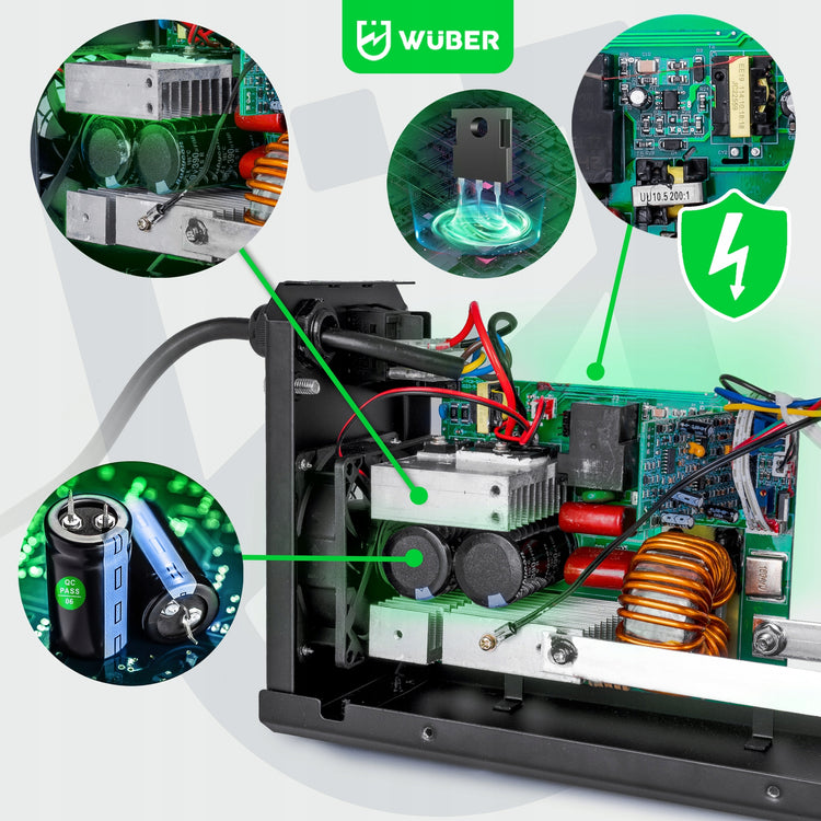 Suvirinimo aparatas „Wuber MMA330A“ – nuotrauka 12