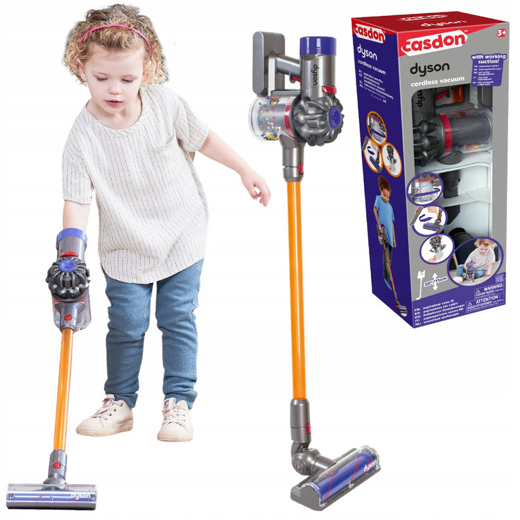 Žaislinis belaidis dulkių siurblys „Dyson“