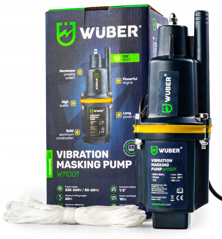 Panardinamas vandens siurblys „Wuber“, 1080 l/val. – nuotrauka 13