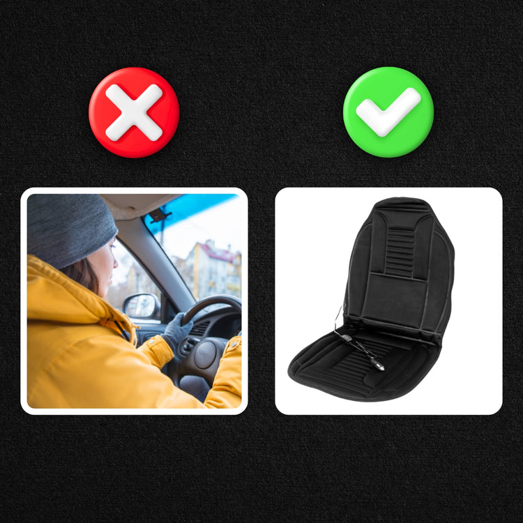 Šildomas automobilio sėdynės kilimėlis, 12 V – nuotrauka 11