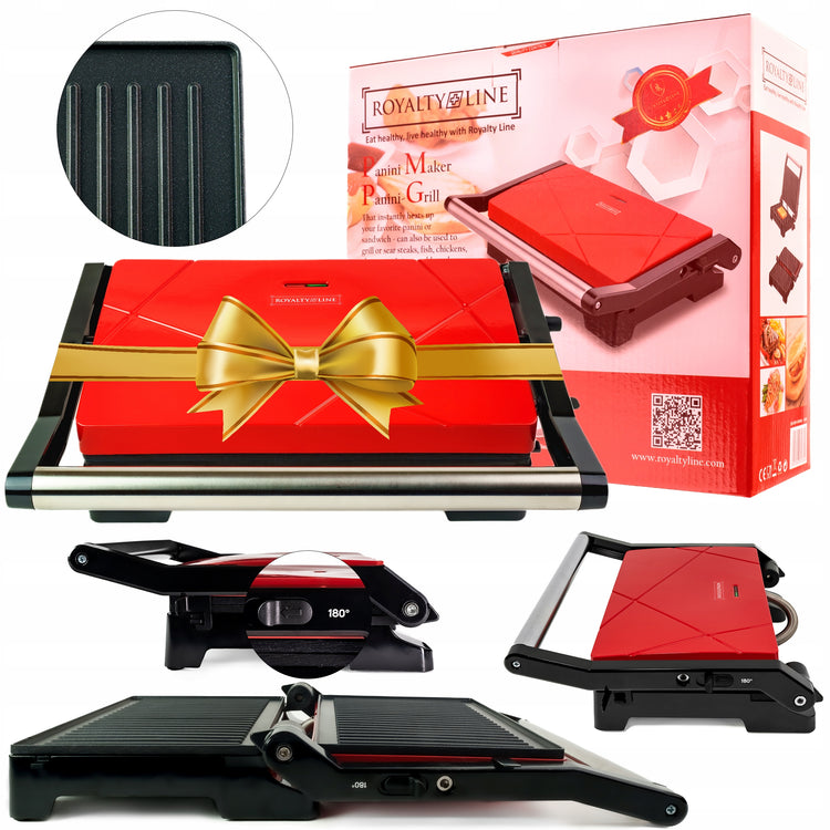 Elektrinis grilis „Royalty Line PM-1000.869.1“ – nuotrauka 15