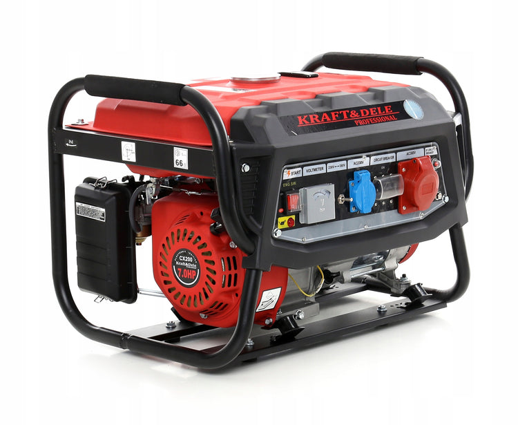 Trifazis generatorius „Kraft&Dele KD137“, 2,8 kW – nuotrauka 13