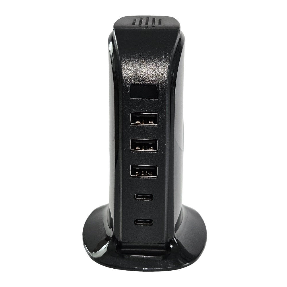 Paslėpta Šnipinėjimo Kamera Įkroviklyje su 3xUSB ir 2xType-C Portais - Full HD WiFi