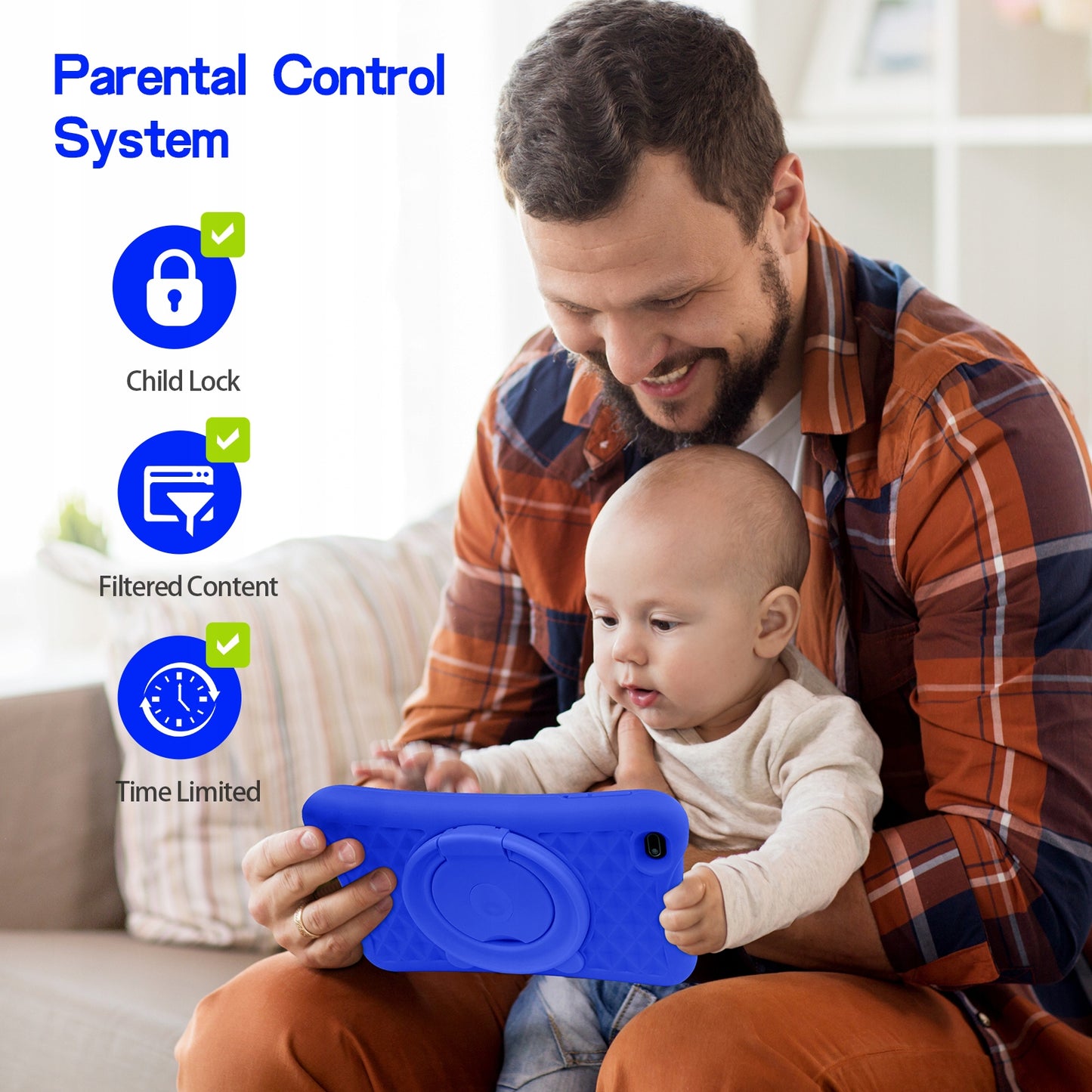 Vaikiška planšetė Pritom 8" 2 GB / 32 GB