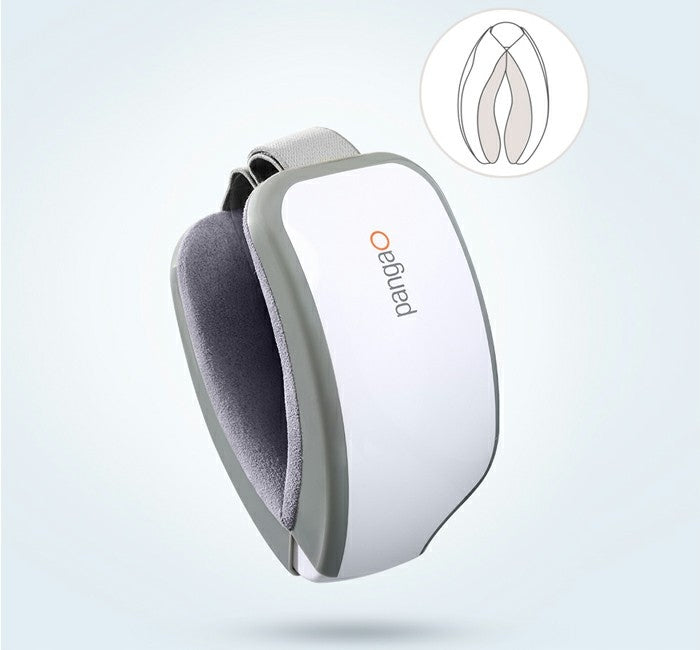 Akių ir smilkinių masažuoklis Pangao PG-2404G5 su šildymo funkcija, oro kompresija ir Bluetooth