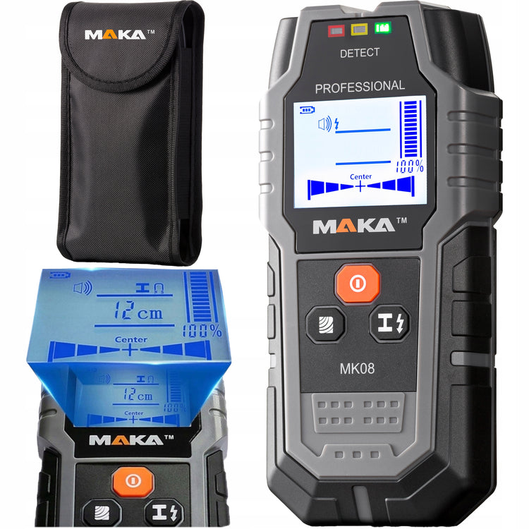Laidų ir metalo detektorius „Maka MK08“
