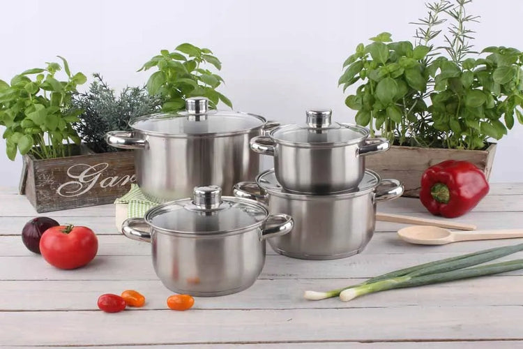Puodų rinkinys „Altom Design Fabio“, 4 su dangčiais