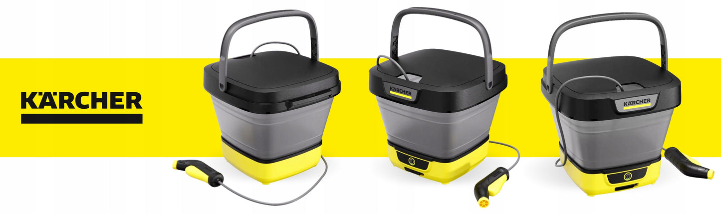 Nešiojamas sulankstomas akumuliatorinis plovimo įrenginys Karcher OC 3 Foldable