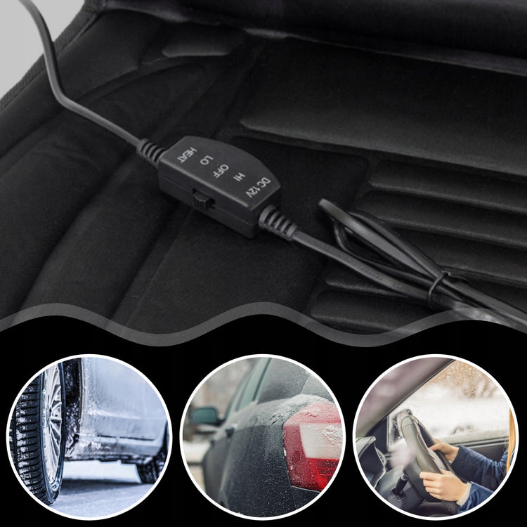 Šildomas automobilio sėdynės kilimėlis, 12 V – nuotrauka 6