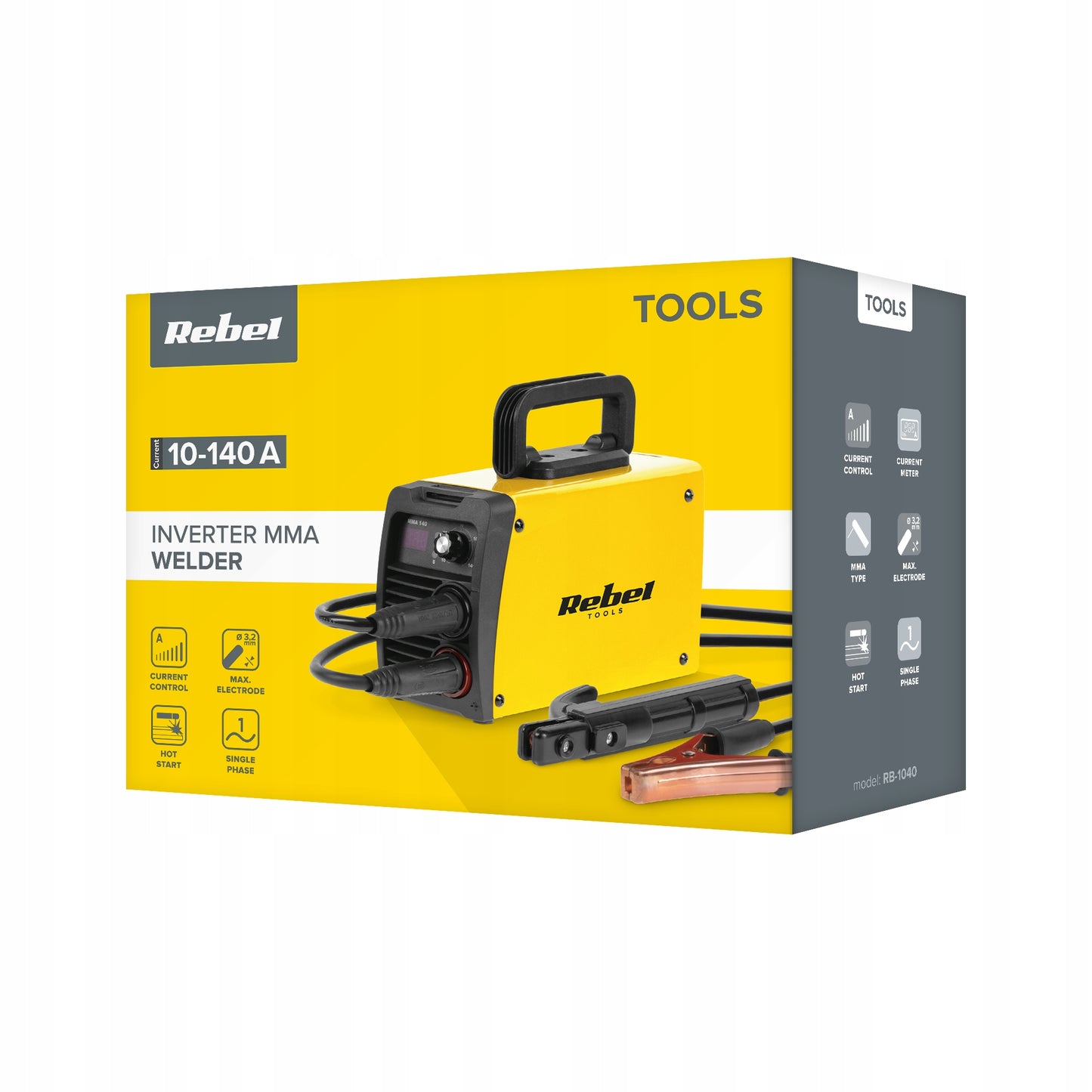 Rebel RB-1040 MMA suvirinimo aparatas 140A