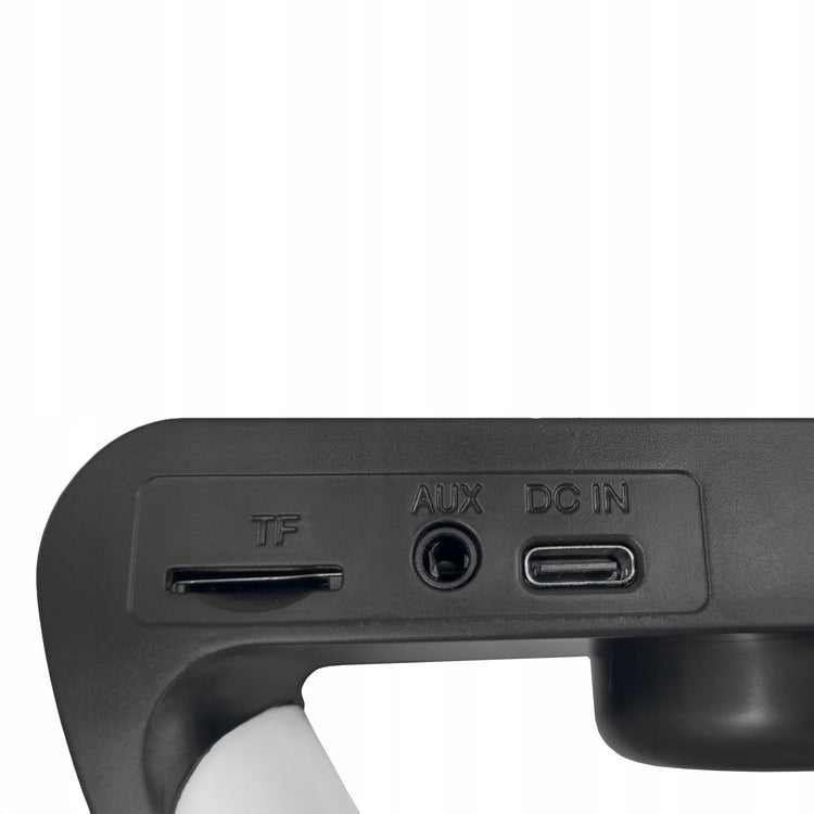 RGB lempa su Qi įkrovikliu ir Bluetooth kolonėle