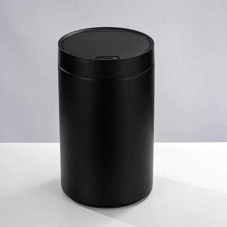 Automatinė metalinė šiukšliadėžė su jutikliu „Gockowiak Junk“, 17 l, juoda