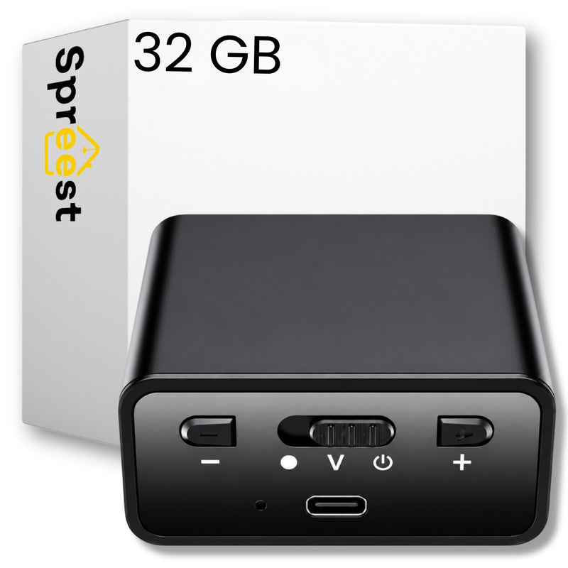 USB atmintuko formos diktofonas „Spreest Q65“, 32 GB