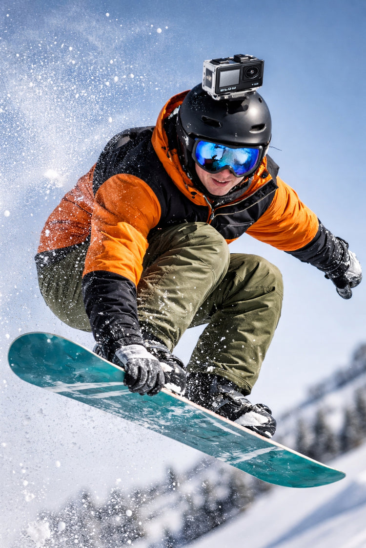Veiksmo kamera „Blow Go Pro4U“ 5K/4K 60 fps su Wi-Fi, pultu ir priedais