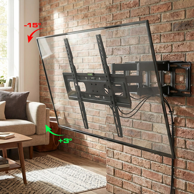 Pasukamas sieninis TV laikiklis „King Mount KG-1030“, 32–70“, iki 50 kg