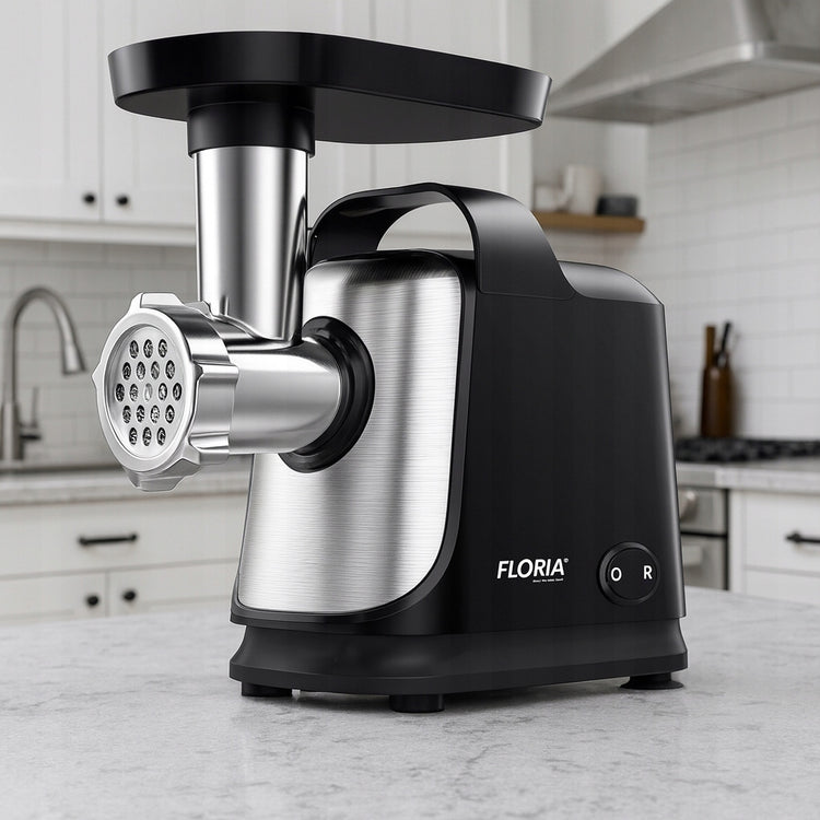 Elektrinė mėsmalė „Floria ZLN7965“, 1300 W, su 3 sietais – nuotrauka 2