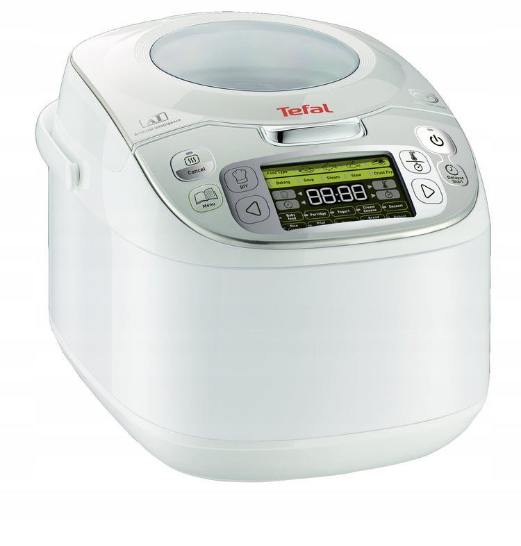 Daugiafunkcis puodas „Tefal Advanced RK8121“, 5 l, 45 programos, baltas