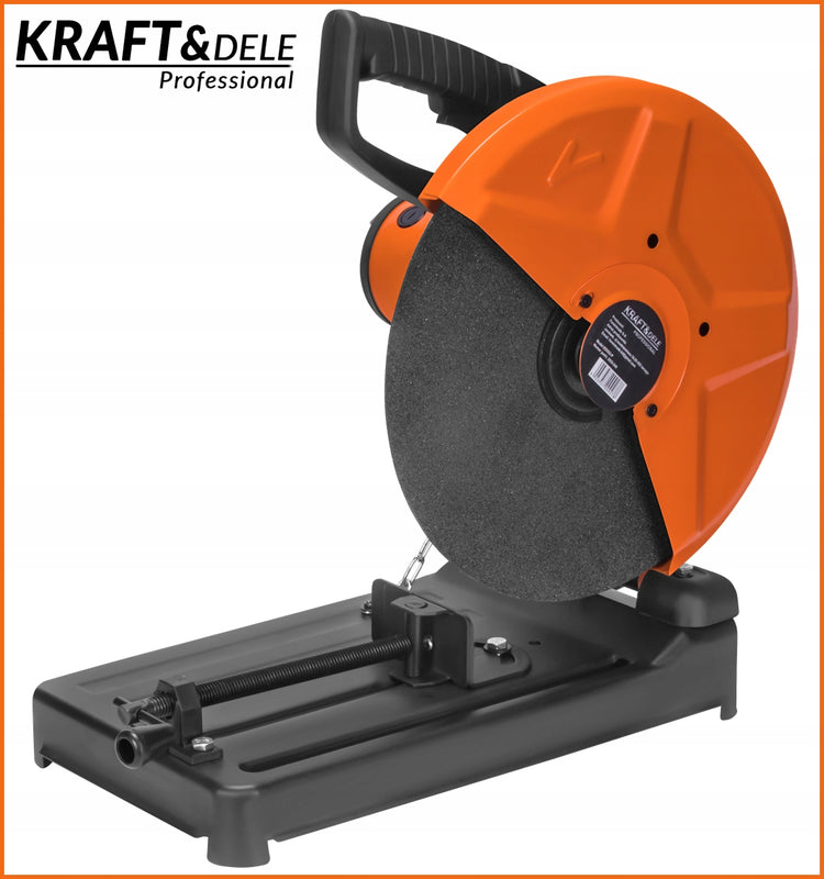 Metalo pjovimo staklės „Kraft&Dele KD553-P“, 2900 W, 355 mm, su 2 papildomais DeWalt diskais