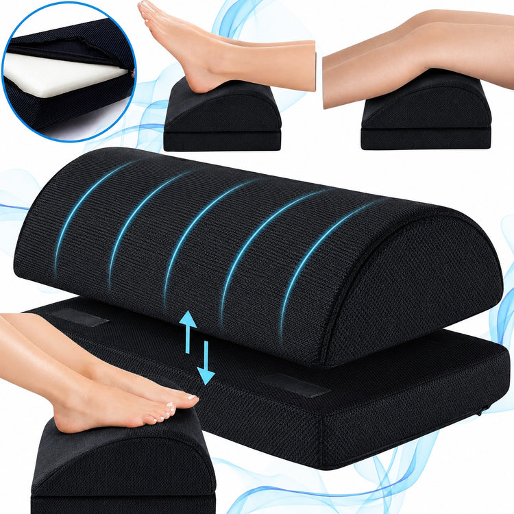 Pakoja po stalu su „memory foam“ pagalvėle „Zaxer“, 44 × 30 cm