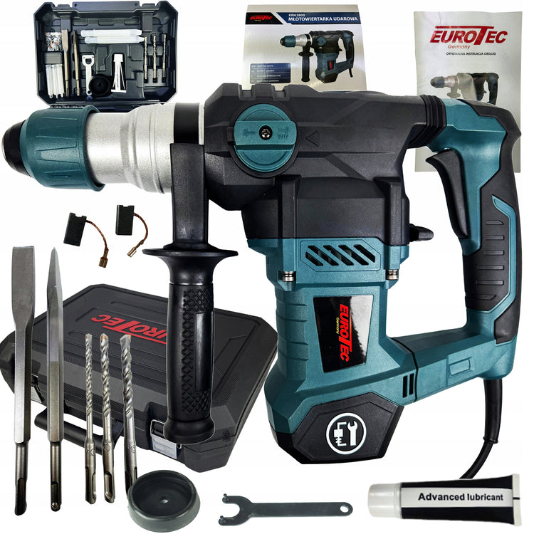 Perforatorius „Eurotec“ SDS+, 2800 W, 6 J