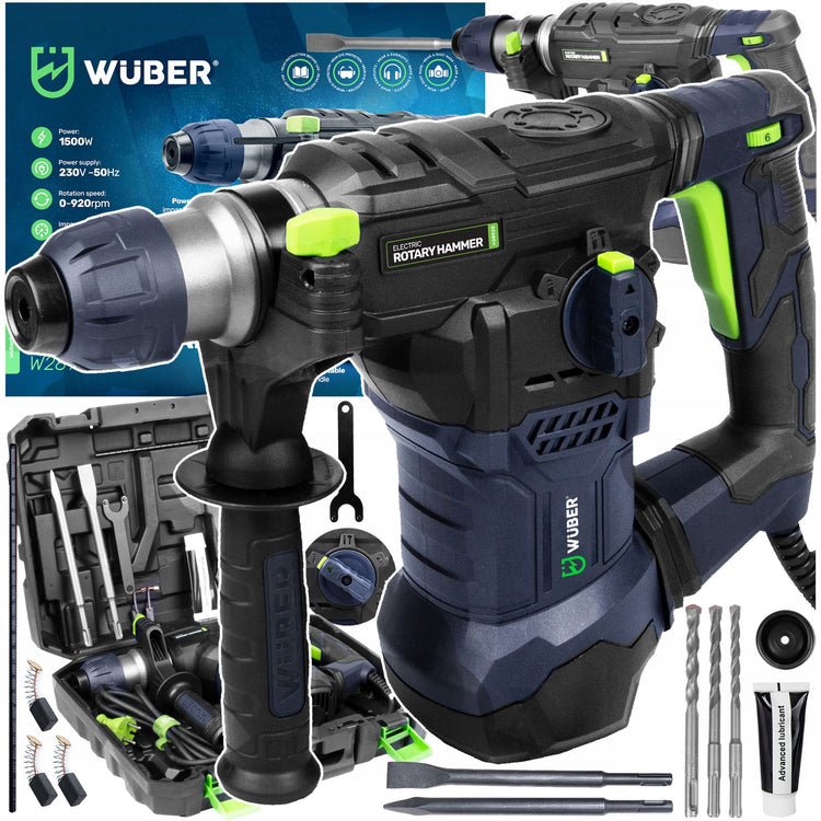 Perforatorius „Wuber“ SDS+, 1500 W, 6 J