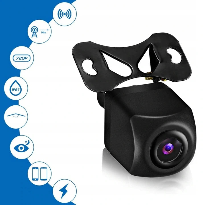Belaidė Wi-Fi galinio vaizdo kamera telefonui „Kopier“ HD 720p, 170°