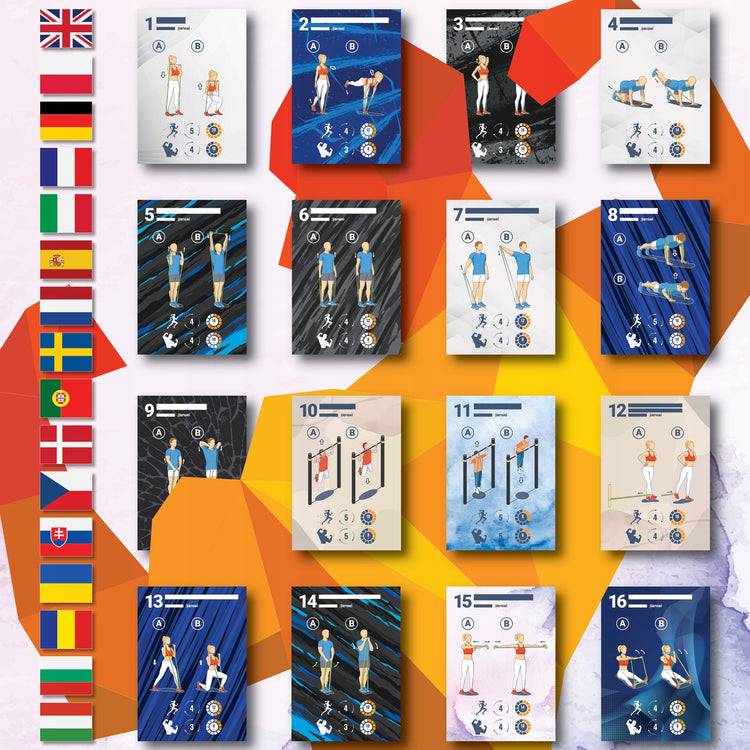 Pasipriešinimo gumų rinkinys „Power Band“, 4 vnt., 1–40 kg – nuotrauka 6