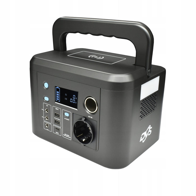 Nešiojama energijos stotelė „DVS-PS300“, 300 W, 224 Wh, LiFePO4 – nuotrauka 1
