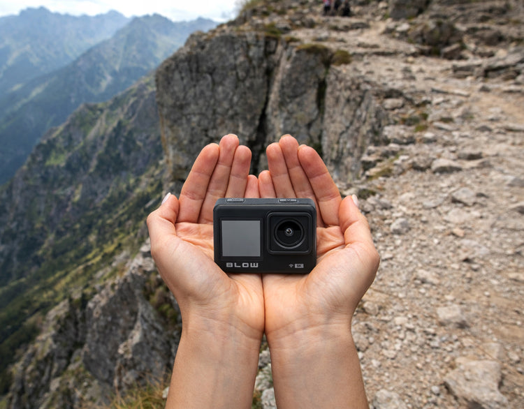 Veiksmo kamera „Blow Go Pro4U“ 5K/4K 60 fps su Wi-Fi, pultu ir priedais
