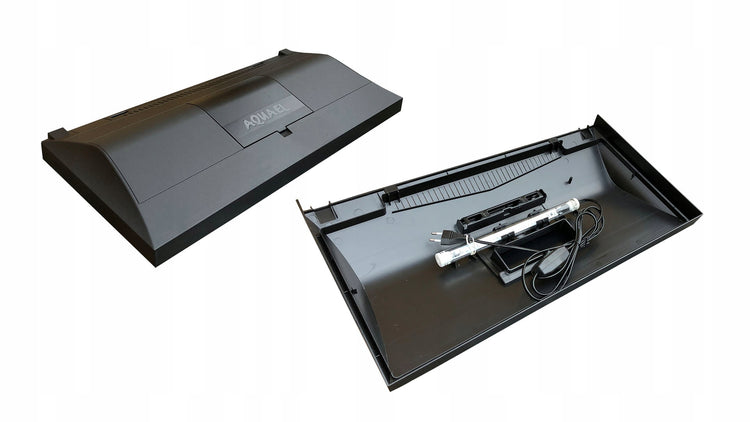 Akvariumo rinkinys 60 × 30 × 40 cm, 72 l, su LED apšvietimu „Aquael Leddy“ Day & Night